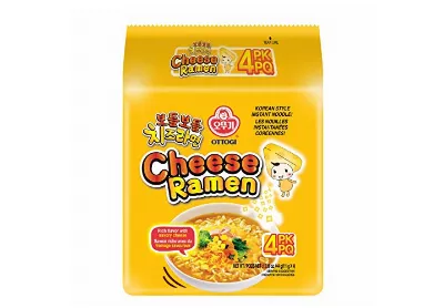 Image: Ottogi Cheese Flavor Korean Style Instant Noodle 4-Pack