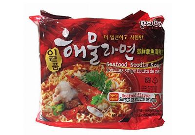 Image: Paldo Seafood Noodle Soup 5-Pack