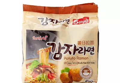 Image: Samyang Korean Potato Ramen Noodles 5-Pack