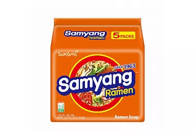 Image: Samyang Ramen Ham Flavor Korean Noodle Soup 5-Pack
