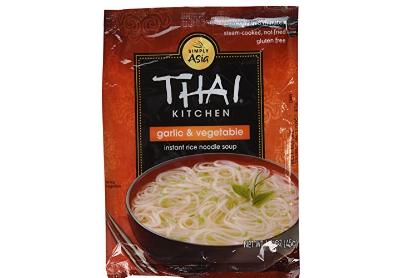 Image: Thai Kitchen Instant Rice Noodle Garlic and Vegetables Flavor 12-Pack