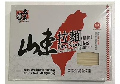 Image: Wu-Mu ShanDong Dry Thin Noodle 4 Lbs