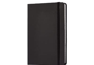 Image: Amazon Basics Line Ruled Classic Hardcover Notebook 240-page