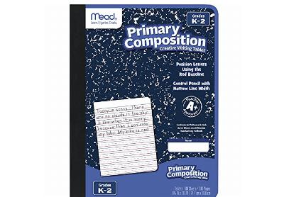 Image: Mead Grades K-2 Primary Composition Writing Tablet 100-sheet