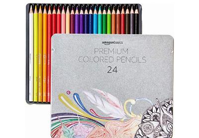 Image: Amazon Basics Premium Colored Pencils 24-count
