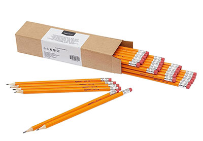 Image: Amazon Basics Woodcased 2-HB Pre-sharpened Pencils 30-count