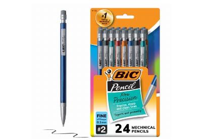 Image: BiC Xtra-Precision 0.5mm 2-HB Mechanical Pencils 24-count