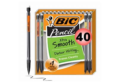 Image: BiC Xtra-Smooth 0.7mm 2HB Mechanical Pencil 40-count