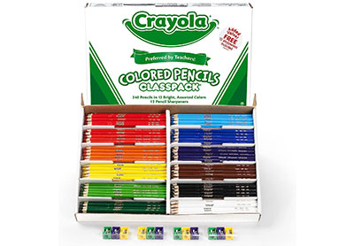 Image: Crayola Colored Pencils Class-Pack 240-count