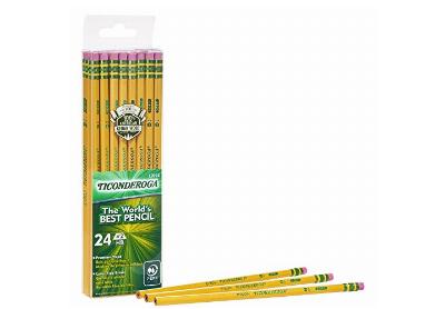 Image: Dixon Ticonderoga 2-HB Soft Un-Sharpened Pencils 24-count