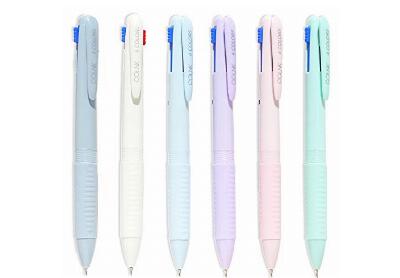 Image: COLNK 0.5mm 4-Color-In-1 Multicolor Ballpoint Pens 6-count