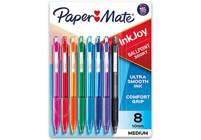 Image: Paper Mate InkJoy 300RT 1.0mm 8-Color Ballpoint Pens