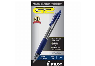 Image: Pilot G2 0.7mm Premium Gel Roller Pens 12-count