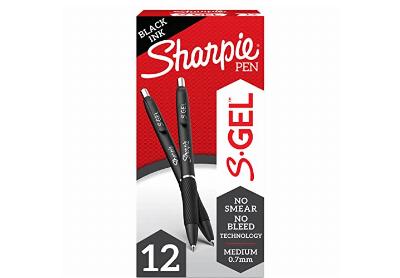Image: Sharpie S-Gel 0.7mm Gel Pens 12-count