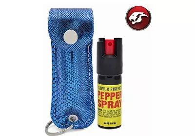 Image: Fightsense Maximum Strength Pepper Spray & Leather Case (by Fightsense)
