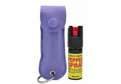Image: Foxfend Maximum Strength Pepper Spray with Leather Pouch (by Foxfend)