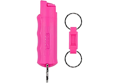 Image: Sabre Red Pink Pepper Spray Keychain (by Sabre)