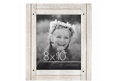 Image: Americanflat WB0810DFWH 8x10 Composite Wood Picture Frame