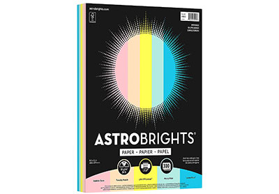 Image: Astrobrights 8.5x11 Sprinkle Color Paper 300-sheet