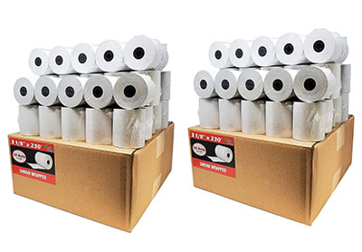 Image: BuyRegisterRolls 3.125x230 Thermal Receipt Paper 100-roll