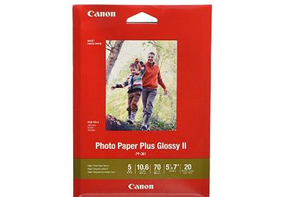 Image: Canon 5x7 Photo Paper Plus Glossy II 20-sheet