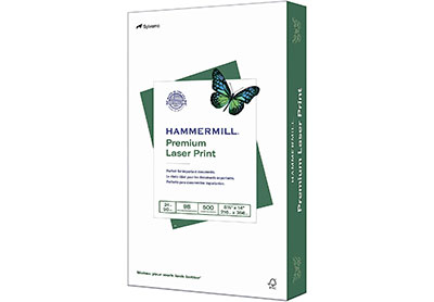Image: Hammermill 8.5x14 Premium Laser Print Paper 500-sheet