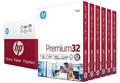 Image: HP 8.5x11 Premium32 Printer Paper 1500-sheet