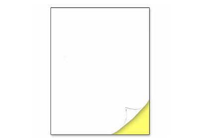 Image: TownStix 8.5x11 Printable White Sticker Paper 30-sheet