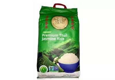 Image: Four Elephants Premium Thai Jasmine Rice 25 Lbs
