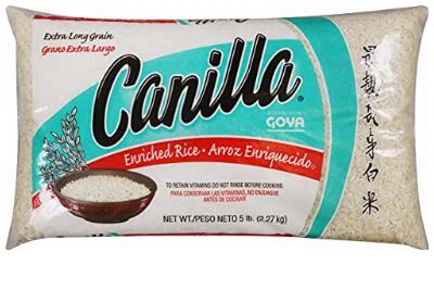 Image: Goya Canilla Extra Long Grain White Rice 5 Lbs