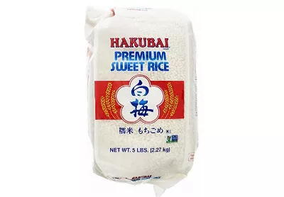 Image: Hakubai Premium Sweet Sticky Rice 5 Lbs