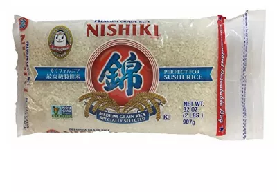 Image: Nishiki Premium Grade Medium Grain Sushi Rice 2 Lbs x 2 Bags