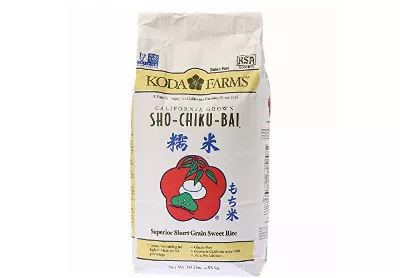 Image: Sho-Chiku-Bai Superior Short Grain Sweet Sticky Rice 10 Lbs (by Koda Farms)