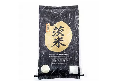 Image: Ubara Rice Extra Premium Japanese White Rices 11 Lbs (by Hyakushoichiba Corporation)