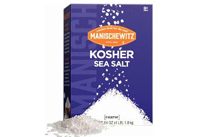 Image: Manischewitz Kosher Sea Salt Coarse Ground 4 Lb
