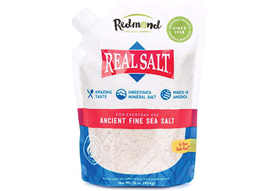 Image: Redmond Real Salt - Ancient Fine Sea Salt 454g