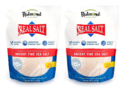 Image: Redmond Real Salt 737g Ancient Fine Sea Salt 2-pack