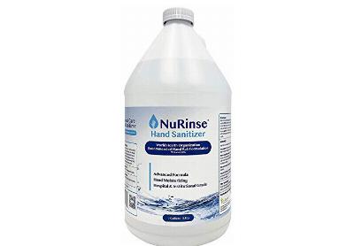 Image: NuRinse 80% Alcohol Liquid Hand Sanitizer 1-gallon