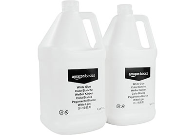 Image: Amazon Basics 1-gallon White Glue 2-pack
