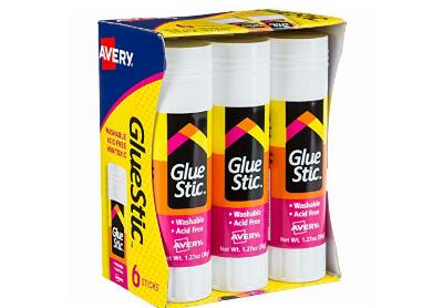 Image: Avery Washable Glue Stic 6-count
