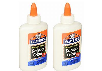 Image: Elmer's 118mL Washable No Run School Glue 2-count