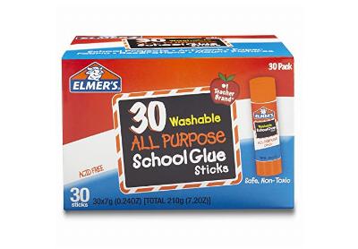 Image: Elmer's Washable All Purpose School Glue Sticks 30-count