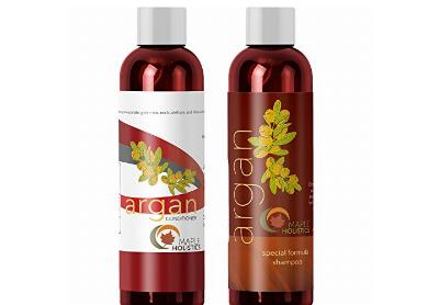 Image: Argan Oil Shampoo & Conditioner Set (by Maple Holistics)