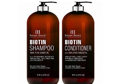 Image: BOTANIC HEARTH Biotin Shampoo and Conditioner Set (by Botanic Hearth)