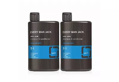 Image: Every Man Jack 2 in 1 Swim and Surf Shampoo and Conditioner (by Every Man Jack)
