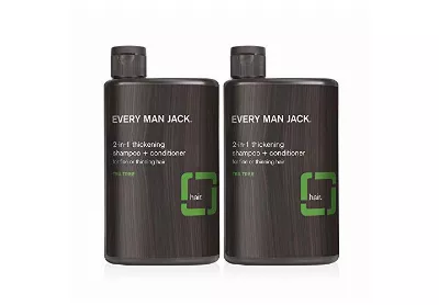 Image: Every Man Jack 2-in-1 Thickening Shampoo and Conditioner (by Every Man Jack)