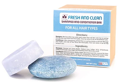 Image: Fresh and Clean Shampoo & Conditioner Bars (by Clever Yoga)