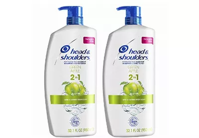 Image: Head & Shoulders Green Apple 2 in 1 Shampoo and Conditioner (by Head & Shoulders)