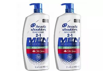 Image: Head & Shoulders Old Spice Pure Sport 2 in 1 Men Shampoo and Conditioner (by Head & Shoulders)