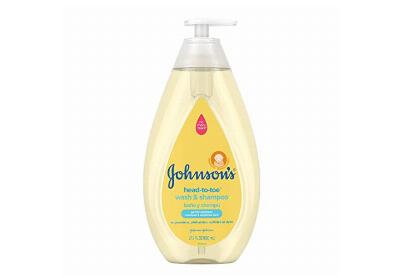 Image: Johnson's Head-to-Toe Body Wash & Shampoo for Newborn Baby